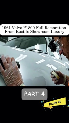 1961 Volvo P1800 Restoration from Rust to Luxury