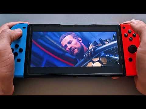 Wolfenstein 2: The New Colossus Nintendo Switch OLED Gameplay