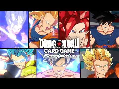 FB09 & Starter Deck Leader Animations in Fusion World