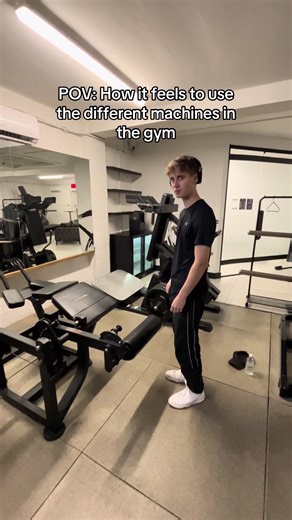 POV: Experience Using Different Gym Machines