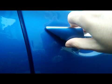 Hyundai Ioniq Keyless Entry Fail Emergency Key entry