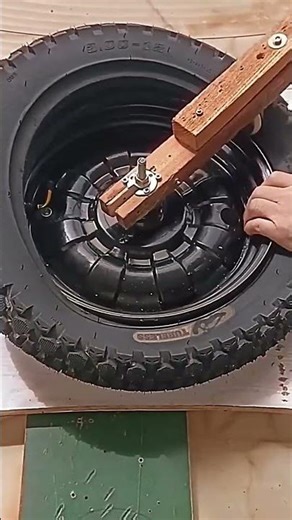 Quick installation process of vehicle wheel tires