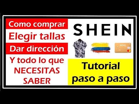 Como COMPRAR en SHEIN desde Colombia 🤩👉👕👗👖 Tutorial PASO A PASO