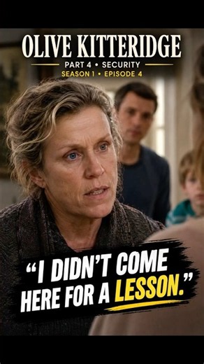 I Didn't Come Here for a Lesson | Olive Kitteridge S1E4 #shorts #tv #series