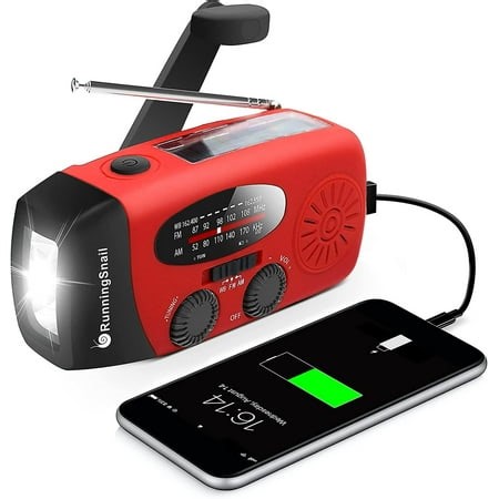 Emergency Hand Crank Radio With Led Flashlight Am/fm Noaa Portable Weather Radio - Walmart.ca