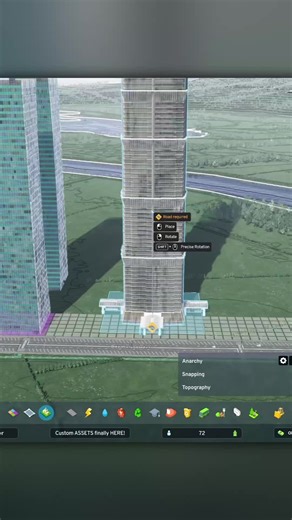 😎Full Build on my YouTube 😎Jin Mao Tower Skyscraper in Cities Skylines 2 🔥Get Some Inspiration for your City in Cities Skylines 2🔥 #MikeBuilds #CitiesSkylines2 #RealisticCity #mods #moddedbuild