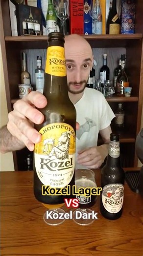 Sfida tra Kozel Lager e Dark!!!🍺