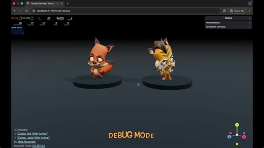 One solid ThreeJS gamedev template 🎮 • Spatial audio • Asset loading • Debug & perf tools • Dev environment Tired of boilerplate? No more wrestling with it. Just clone and create. ✨ Source: SahilK027 | Thanh Hoang