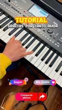 Modo Tutorial - Gracias por tanto amor #elcoyotemusic#moviditas#teclados #Bailar #musicaparabailar