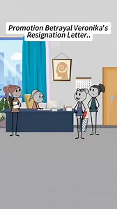 ProMotion Betrayal Veronika’s Resignation Letter.. #animated #work #manager #funny #usa | Tera Animation