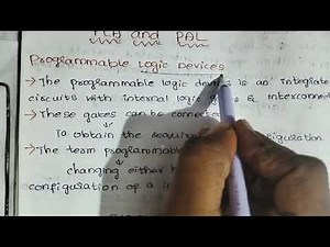 PLA and PAL|VLSI|Programmable Logic Array|programmable Array Logic|Spmvv|Jntu Syllabus|Explanation