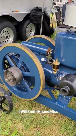 Done Miss Out! Rare Stickney hit and miss engine running