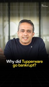Tupperware filed for bankruptcy but the reason is not what most people are talking about on the internet. Here are 3 reasons behind Tupperware going out of business: 1) Didn't adapt to the environment friendly trend Today's world has become more concious about climate change and how plastic harms our environment. From bags to boxes, people are avoiding plastics and Tupperware was still known as 'plastic ka dabba'. 2) They didn't go online They started doing e-commerce in 2022 which was too late 