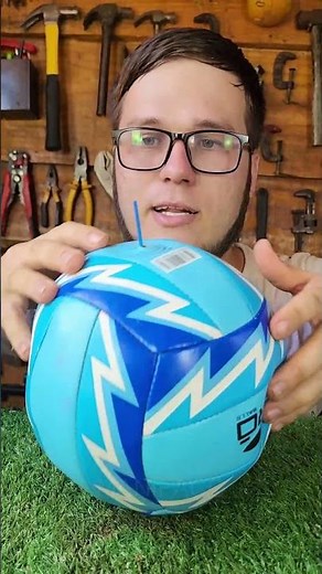 How to inflate a soccer ball without an inflation pump!