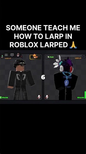 Someone teach me how to LARP in ROBLOX LARPED 🙏 #roblox #larped #larp
