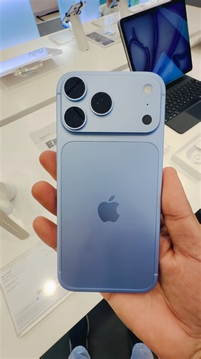iPhone 18 Pro Max Glacier Blue✅✅🔥🔥 #apple #trending #unboxing #reels #tech #explore #viral #yt