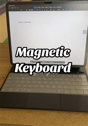 Transform Your Tablet with the Danycase Magnetic Keyboard