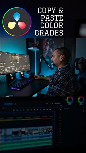 DaVinci Resolve Color Grading Tutorial | Copy & Paste Grades in 30 sec