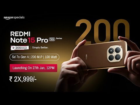 Redmi Note 15 Pro Series Launch Date In India | Note 15 Pro Plus India Price, Processor, Camera