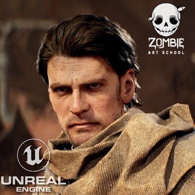 Dustwalker - Patrick Van Rooijen, Zombie Art School