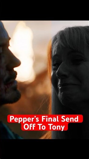 A tribute to Iron Man | Tony’s final moment #avengers #movieclips #poppireels