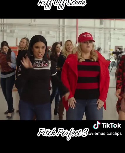 Riff Off Scene of Pitch Perfect 3 #pitchperfect3 #movie #pitchperfect #universalpictures #movieclips #viral #nocopyrightinfringementintended #bardenbellas #musical #foryou #foryourpage #fyp #annakendric