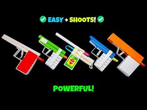 How to Make a Paper Gun That Shoots 🔥 Easy DIY Tutorial (Step by Step)