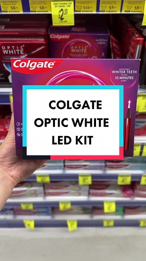 Colgate Optic White LED Kit is so easy to use! @Colgate Australia @Chemist Warehouse Official #chemistwarehouse #chemistwarehouseaus #chemistwarehousefinds #colgate #colgateopticwhite #teethwhitening #teethwhiteninghack #teethwhiteningkit #removeteethstains #easydentalcare #dental #oralhygiene #toothpaste #dentaltok #teethtok #tiktokmademebuyit #aftermukbang #whiteningthatworks #smileoutloud #tiktokmademebuyit #fyp