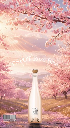 T'SPOT ROSE BRUT 🍷🌸 // This wine looks delicious #tspot #tspotwine #wine