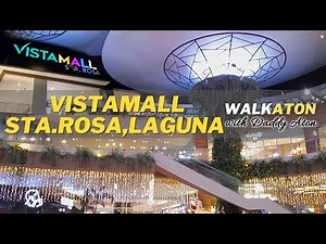 Vista Mall Sta.Rosa 2023 | Walking Tour 4K | WalkATON
