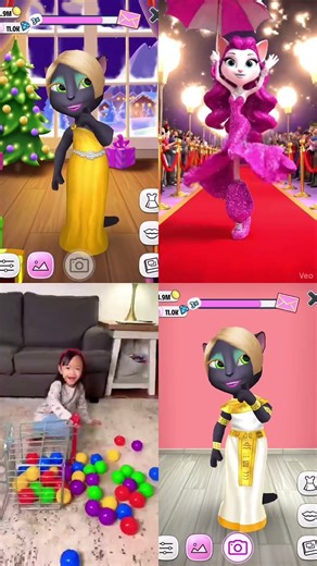 My Talking Angela – Funny Moments #mytalkingangela #shorts #funny