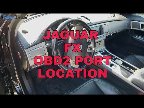 🚗 Jaguar XF X250 2007–2015 OBD2 Diagnostic Port Location 👨‍🔧