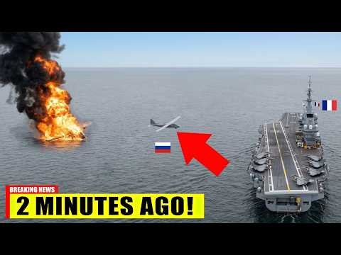 Russia Sent Its BEST Spy Drone at a French Carrier... HUGE MISTAKE