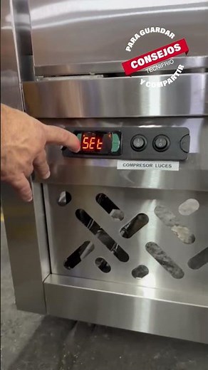Baja correctamente la temperatura de tu nevera!!!! #tecnifrio #neverasparanegocio