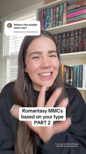 Fantasy Romance MMCs by your type PART ✌🏼 !! From the lovable smart ass to the naughty professor 👀 I got you! ❤️‍🔥📖 What type is your favorite!? #romantasybooks #fantasyromance #romantasy #romantasyreads #bookrecs #fantasyromancebooks #bookboyfriends | Gabikozreads