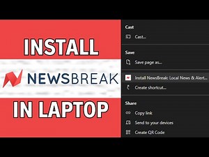 How to Install NewsBreak App for Laptop/PC in Window 10/11