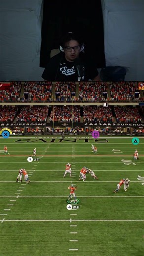 CRAZY HURDLE FOR A TD... Madden 26