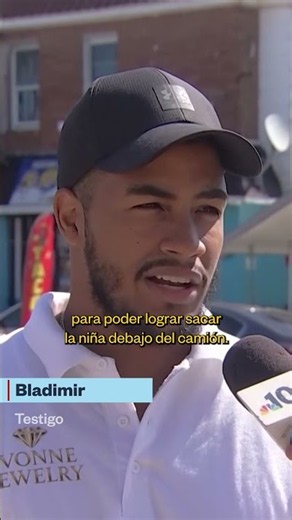 Joven sobrevive a embestida de camión gracias a testigo | Noticias Telemundo