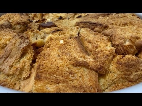 Super Easy Bread Pudding Using Leftover Bread