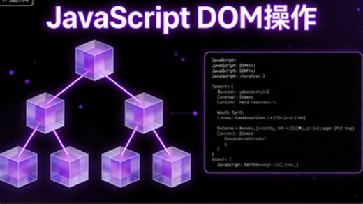 JavaScript DOM 操作-面向初学者的完整课程