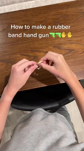 How to Make a Rubber Band Hand Gun: Step-by-Step Guide