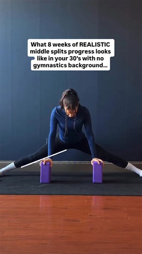 MIDDLE SPLITS ARE A DIFFERENT BEAST 😅👇🏽 If front splits feel hard… middle splits said “hold my beer.” Middle splits demand WAY more than just flexible hamstrings. They ask for: • deep hip mobility (especially internal external rotation) • strong adductors • nervous system trust • and a lot of patience This is why progress here feels slower — and often more uncomfortable. With middle splits, forcing depth backfires fast. Your body will guard the second it feels unsafe. What’s actually moving t