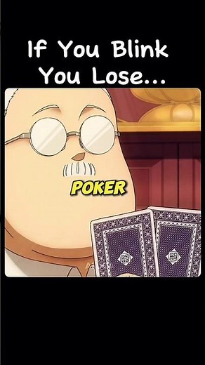 Smartest Card Play In Anime 😮🃏#anime #shorts