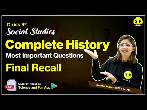 Class 9th Complete History Most important questions in One Shot with Reema maam
