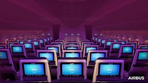 The world's most modern widebody aircraft has joined Qatar Airways' fleet. Welcome on board the new #A350-1000 offering unprecedented levels of efficiency and ultimate comfort for all. https://goo.gl/DTEBWr #FirstIn1000 | Airbus