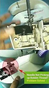 Needle not picking the Bobbin thread?? - Mini Sewing Machine Repair