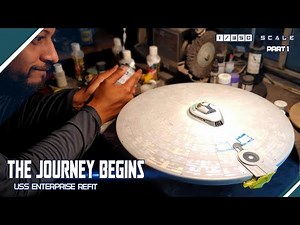 #newtype #startrek The Journey Begins Part 1! 1/350 Star Trek Uss Enterprise Refit