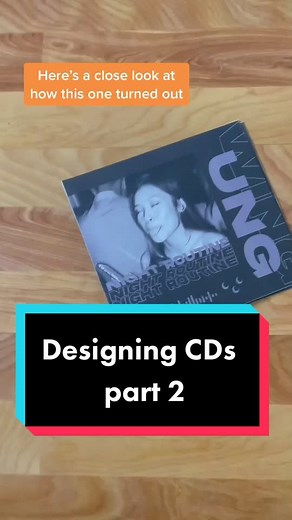 Personalized CD Design with Photo Printing for Spotify Playlist