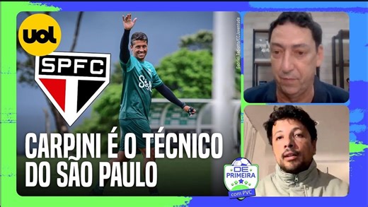 THIAGO CARPINI É O NOVO TÉCNICO DO SÃO PAULO, INFORMA ANDRÉ HERNAN; PVC COMENTA ESCOLHA. #futebol #thiagocarpini #saopaulofc | UOL Esporte