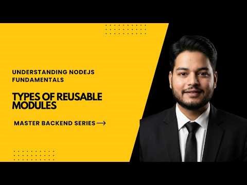 Types of Modules in Node.js | Core vs Local vs Third-Party Explained